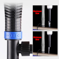 Aquarium cleaner 20W 1000L/H &15W/ 66LED RGBW aluminum shell bracket light 40CM/28-button control