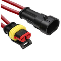 708PCS Car Waterproof Electrical Wire Connectors Plug Terminals Kits 1/2/3/4 Pin
