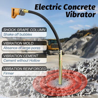 Portable Handheld Electric Concrete Cement Mixing Vibrator w/Flexible Hose MAX1800W
