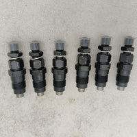 6PCS New Diesel Fuel Injectors Fits For Nissan Patrol GU Y61 TD42 TD42T AU