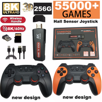 55000+ 4K HDMI Pre-Loaded Retro Game Stick Console 2X Wireless Controller Video