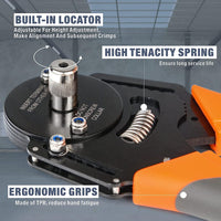 DT12 Crimper 4 Way Indent,8 Impression iCrimp Closed Barrel Type Deutsch Crimper