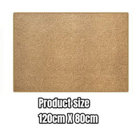 Ordinary Entrance Door Carpet 120x80cm Sole Cleaning Mats Sand and Dust Removal Washable