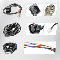 52mm AFR O2 UEGO Wideband Air Fuel Ratio Gauge Kit 30-0300 LSU 4.9 Probe Sensor