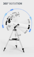 Pro Astronomical Telescope 114mm Aperture 875X Zoom HD High Resolution