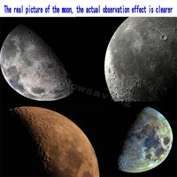 Pro Astronomical Telescope 114mm Aperture 875X Zoom HD High Resolution