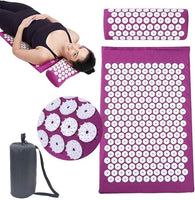 Purple Massage Acupressure Mat Yoga Sit Lying Mats Pain Stress Soreness Relax AU NEW
