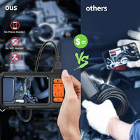 15M 8mm Lens Industrial Endoscope 1080P Digital Borescope Inspection Camera LED Lamp