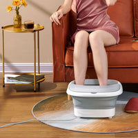 Electric Foot Spa Massager Footbath Pedicure Heat Soak Home Bath Tub Massage