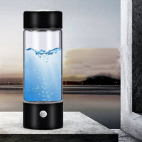 Random Color 420ml Portable Hydrogen Rich Water Bottle Rich Hydrogen Water Generator USB AU