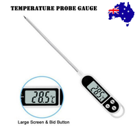 Digital Cooking Kitchen Thermometer Food BBQ Meat Water Temperature Probe Gauge