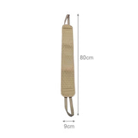 Exfoliating Back Scrubber Bath Shower Strap Loofah Spa Skin Body Sponge Brush AU