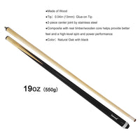 Pool Snooker Billiard Cues Sticks 57"  Case & Chalk