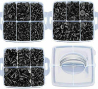 731pcs Car Trim Body Clips Kit Rivet Retainer Auto Panel Bumper Plastic Fastener