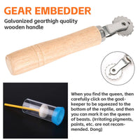 110 Beekeeping Equipment Tool Bee Smoker Brush Fork Hive Tool Bee Catcher Marker
