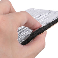 12PCS Car Engine Bay Bonnet Sound Deadener Noise Insulation Foam Proofing Heat