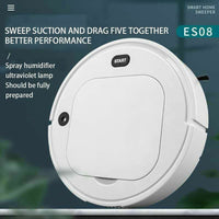 3 IN 1 Smart Robot Vacuum Cleaner Auto Cleaning Microfiber Mop Floor Sweeper st