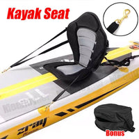 Adjustable Canoe Kayak Seat Padded Detachable BackPack Hooks With Storage Bag