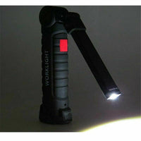 Portable COB LED Work Light Car Garage Mechanic USB Rechargeable Torch Lamp AU