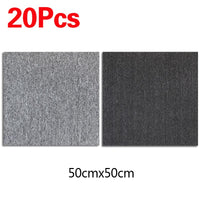 20Pcs Premium Carpet Tiles Commercial Domestic Office Heavy Use Flooring （）