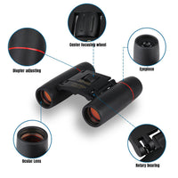 Mini Zoom Binoculars 30x60 Outdoor Travel Hunting Day/Night HD Vision Telescope