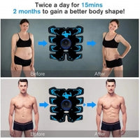 ABS Stimulator EMS Toner Massager Abdominal Trainer Muscle Fitness Body Exercise