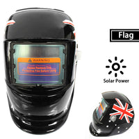 Flag Solar Welding Helmet Auto Darkening Welder Soldering Lens ARC TIG MIG MAG Mask