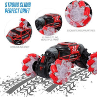 4WD Stunt Car RC Hand Gesture Sensing Off Roader Remote Control Off-Road Gifts Red