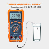 Digital Multimeter 6000 Counts Multi Tester AC DC Voltmeter Ohm NCV TRMS