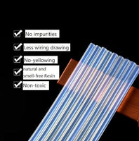 Glue Sticks Hot Clear Melt Glue Adhesive Sticks 100 pcs Stickes For Glue Gun 11mmx300mm