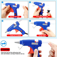 Glue Sticks Hot Clear Melt Glue Adhesive Sticks 100 pcs Stickes For Glue Gun 11mmx300mm