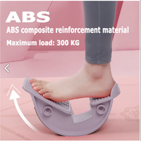 GREY Calf Massage Plantar Foot Rocker Stretch Board Ankle Pedal Stretcher Calf Pain