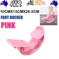 PINK Calf Massage Plantar Foot Rocker Stretch Board Ankle Pedal Stretcher Calf Pain