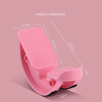 PINK Calf Massage Plantar Foot Rocker Stretch Board Ankle Pedal Stretcher Calf Pain