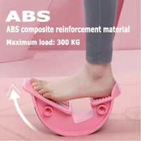 PINK Calf Massage Plantar Foot Rocker Stretch Board Ankle Pedal Stretcher Calf Pain