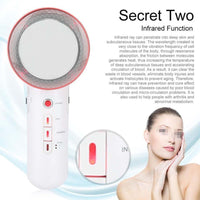 3 in1 Ultrasonic Cavitation Fat Remover Anti-Cellulite Body Slimming Machine