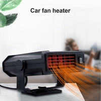 12V Portable Car Fan Heater Vehicle Heating Windscreen Defroster Demister 300W