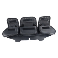 3 Pocket Windshield Bag Waterproof Fit For Harley Electra Glide FLHTC 96-13