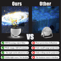 13in1 Galaxy Starry Sky Projector Night Light Rotating LED Planetarium Star Lamp