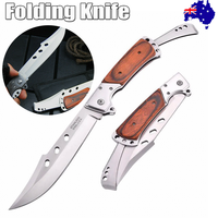 Outdoor Large Folding Knife Camping Fishing Pocket Hunting Knife Survival Tool