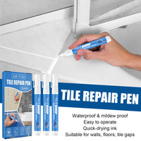 Jue Fish Tile Repair Pen Waterproof Mildew Resistant Tile Repair Pen For Bathroom Floor Crevices