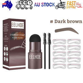 Eyebrow Print Mold Thrush, Lazy Eyebrows Fill Makeup Eyebrow Cake Waterproof Hairline Powder