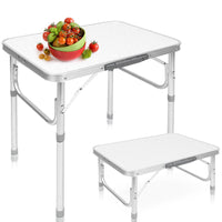 Outdoor Camping Folding Table Picnic Foldable Tables Aluminium Portable BBQ Desk
