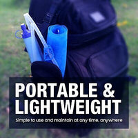 Survival Portable Water Purifier Filter Straw Gravity Water Filtration System 3L
