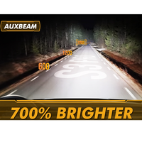 S3 PRO Series H11 Dual Copper Pipe 12V Matching Decoder 120W Gold Aluminum Components AUXBEAM