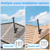 For Starlink Gen 3 Mount Mounting Kit Heavy Duty Roof &Wall 180° Adjustable Pole