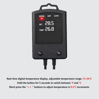 500W Submersible Aquarium Thermostat LCD Digital Display Aqua Fish Tank Water Heater