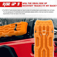 X-BULL 4X4 Recovery Tracks Boards 4PCS Sand Mud Snow Tracks Car Truck 4WD RISEUP