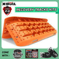 X-BULL KIT1 Recovery track Board Traction Sand trucks strap mounting 4x4 Sand Snow Car