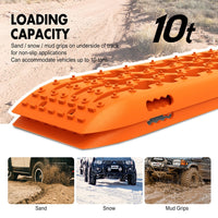 X-BULL Recovery Tracks Gen 2.0 10T Sand Mud Snow 2 Pairs Offroad 4WD 4x4 2PC 91CM